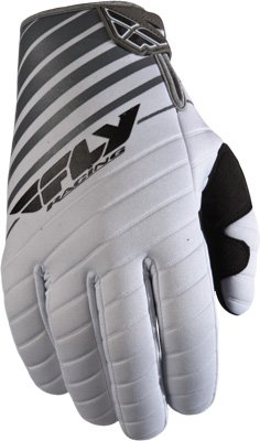 Fly Racing 907 MX Men's MotoX/Off-Road/Dirt Bike Motorcycle Gloves - White/Grey / Size 11 Fly Racing 907 MX Men's MotoX/Off-Road/Dirt Bike Motorcycle Gloves - White/Grey / Size 11
