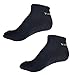 Cosmos® 2 Pair Black Color Silicone Dot Non Slip Cotton Yoga Socks