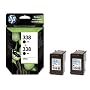 HP Original No 338 Black Ink Cartridges (2 Pack)