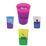 Custom Printed Mood (Color Changing) Stadium Cup - 17 Oz Promotional Stadium Cup