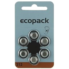 60 H�rger�tebatterien Typ 312 Varta Ecopack H�rger�tebatterie