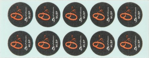 Phiten MLB Authentic Titanium Discs, Baltimore Orioles, 30 Discs
