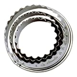 TALA 3 CKLD PASTRY CUTTERS,S/S   12/144by Tala
