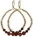 Gold Infinity Browns Earrings
