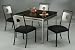 Pastel Furniture 40 inch Square Wood Dining Table