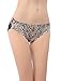 Liqqy Women's Leopard No Ride up Lace Trim Bikini Panty 3 Pack
