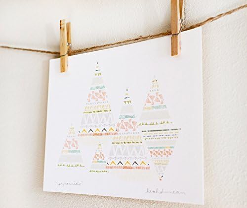 Pyramids Art Print