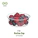 Eco-Products EP-PC200 Plant-Based Plastic Renewable and Compostable Portion Cup, 2oz Capacity (20 Packs of 100)
