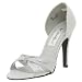 Coloriffics Women's Desire Pump,Silver,7.5 M