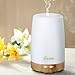 Seneo 100 ml Essential Oil Diffusers for Aromatherapy Ultrasonic Cool Mist Aroma Humidifiers with Auto Shut-off and 7 Color LED Lights for Home Office Bedroom Room