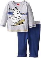 Peanuts baby-Boys 2 Piece Pant Set