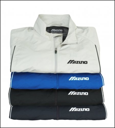 Mizuno Regenjacke in der Farbe: stone<br> Größe: S