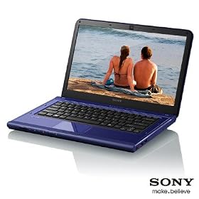 Sony VAIO VPC-CA2C5E 35,5 cm (14 inches) Notebook, Intel CoreTM i5-2410M, 2.30GHz processor, 4 GB SDRAM, 500GB HDD, DVD drive, Win 7 Home Premium,blue - special edition