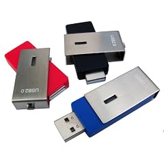 8GB Smart Intelligent Drehgelenk USB 2.0 High Speed gl�nzender USB-Stick (8GB, Smart Swivel Schwarz)