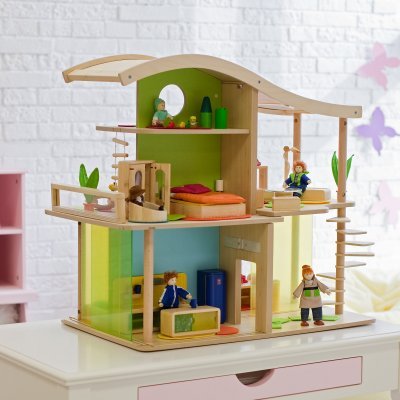 Bamboo Collection Sunshine Dollhouse by HaPe