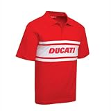 Ducati Company Short Sleeved Polo Red/White