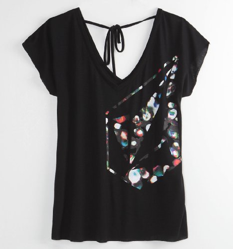 Volcom Solar Flair Scarlett Top – Black X S/M