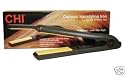 CHI 1" Ceramic Style Flat Iron by Farouk - Black/ Gold