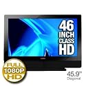 V VIZIO VW46LF - 46" LCD TV - widescreen - 1080p (FullHD) - HDTV