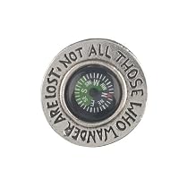 Those Who Wander Pocket Compass from Jim Clift