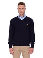 La Española Jersey Cuello Pico (Azul Marino)