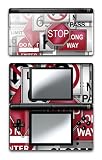 Signs Design Decal Protective Skin Sticker for Nintendo DS Lite
