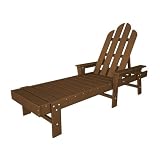 Poly-Wood Long Island Chaise Lounge - Frame Color Pacific Blue