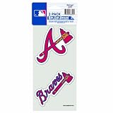 MLB Atlanta Braves 4-by-8 Die Cut Decal