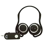 Wireless Bluetooth Hi-Fi Stereo Headphones Headset with Audio Dongle and A2DP Audio for MP3 ,MP4, iPod, PC Computer, CD DVD Player, TV w/Rechargeable Li-battery