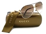 AUTHENTIC GUCCI SUNGLASSES GG 1827 GOLD DLCK3 GG1827 AVIATOR