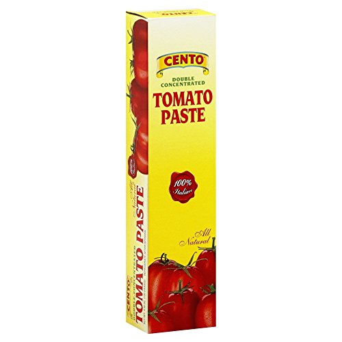 Cento Tomato Paste in Tube 4.56 oz,Pack of 3 Food, Beverages Tobacco