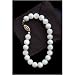 Mother of Pearl Intentional Bracelet - Gold Filigree Clasp