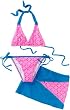 Sweet Lola Girls 2-6X Cotton Candy 3 Piece Set