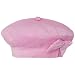 velvet beret(baby pink 6-12mos)