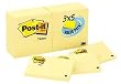 Post-it Notes Value Pack, 3 x 5-Inches, Canary Yellow, 24-Pads/Pack