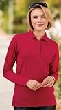 Ladies Silk Touch Long Sleeve Sport Shirt (comes in 6 colors!)