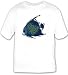 T-shirt with french, water, angelfish