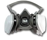 3M 6000 Series Respirator Half Facepiece Kit With Filters Medium (Most Common) (No Eye Protection)