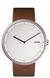 Alessi Unisex AL13001 Out Time Brown Leather Strap Watch Alessi Unisex AL13001 Out Time Brown Leather Strap Watch