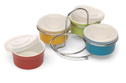 Progressive International Porcelain Ramekin Serving Set
