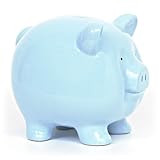 Child to Cherish Large Piggy Bank, Blue