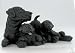 Black Labrador Lab Family Dog Statue Art