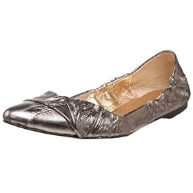All Black Womens Eel Again Flat