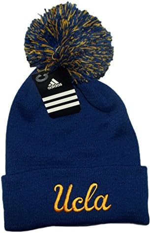 NCAA UCLA Bruins Blue & Yellow Pom Knit Beanie