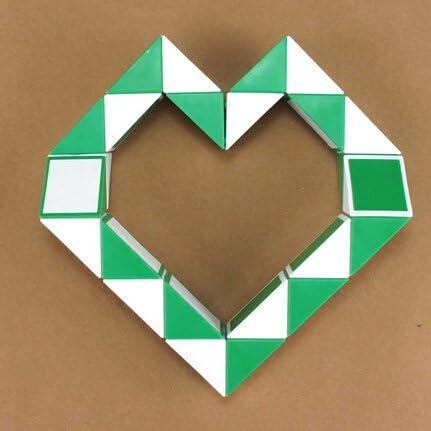 Sanstyle Unique and High Quality Section 24 Top Spring Mechanism Children's Educational Toys Rubik's Cube/multivariant Intelligence Magic Ruler