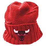 Chicago Bulls Red Knit Hat