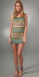 M Missoni Ribbed Stripe Tank Dress