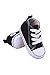 Converse Baby Boys' Chuck Taylor First Star Hi (Infant) - Black/White - 4