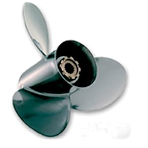 Mercury Quicksilver Parts QA1946R PROP 17.75R21 NON-FLO TORQ II BLACK DIAMOND 3 BLADE ALUMINUM PROPELLER by
