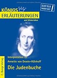 K&ouml;nigs Erl&auml;uterungen und Materialien, Bd.216, Die Judenbuche - Annette von Droste-H&uuml;lshoff